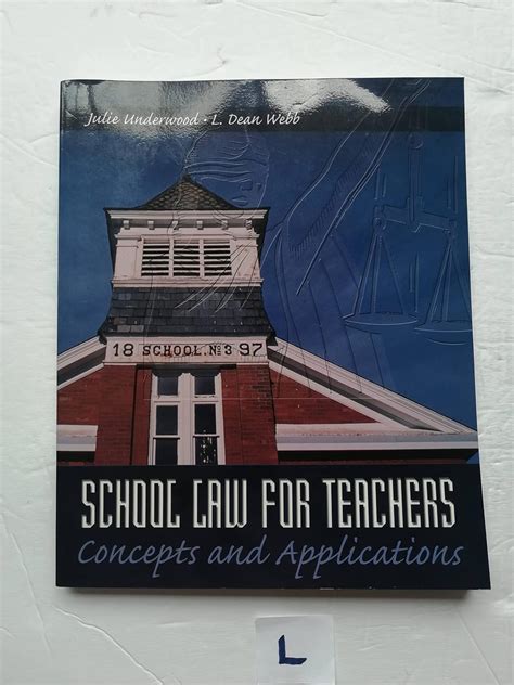 school law for teachers concepts and applications Kindle Editon